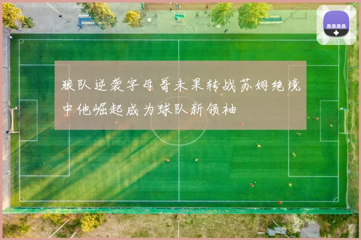 狼队逆袭字母哥未果转战苏姆绝境中他崛起成为球队新领袖