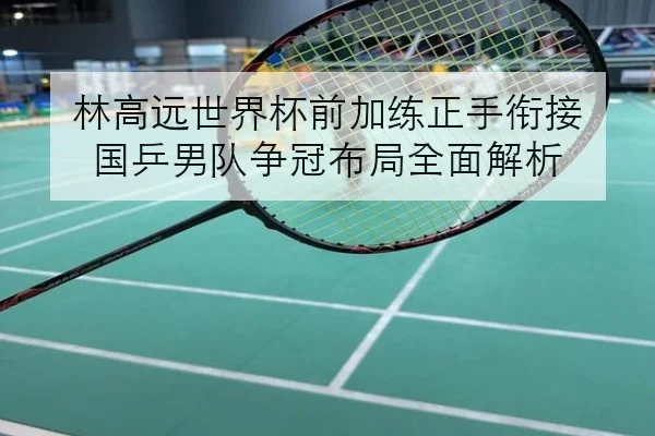 林高远世界杯前加练正手衔接 国乒男队争冠布局全面解析